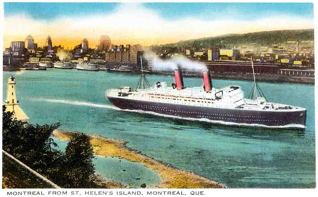  Ship 082 Vintage A4 Photo Print