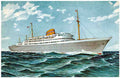  Ship 085 Vintage A4 Photo Print