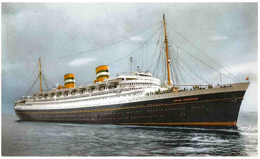  Ship 087 Vintage A4 Photo Print