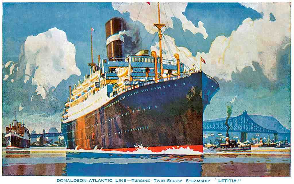  Ship 092 Vintage A4 Photo Print