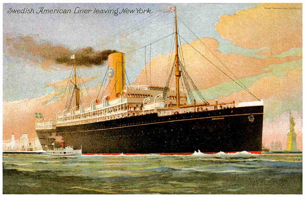  Ship 094 Vintage A4 Photo Print