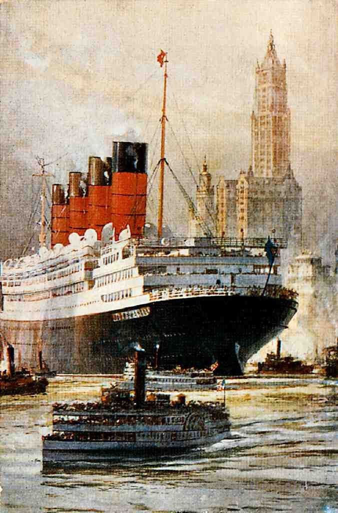  Ship Vintage A4 Photo Print