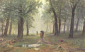 Shishkin Ivan Rain in the Oak Grove 1891 A4 Photo Print
