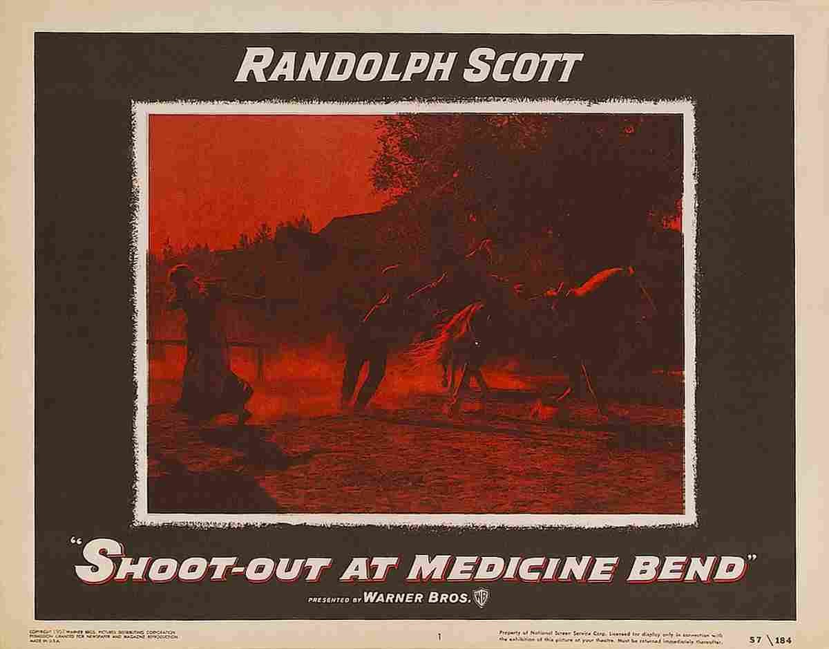 Shoot Out at Medicine Bend 07  film star poster A4 Photo Print