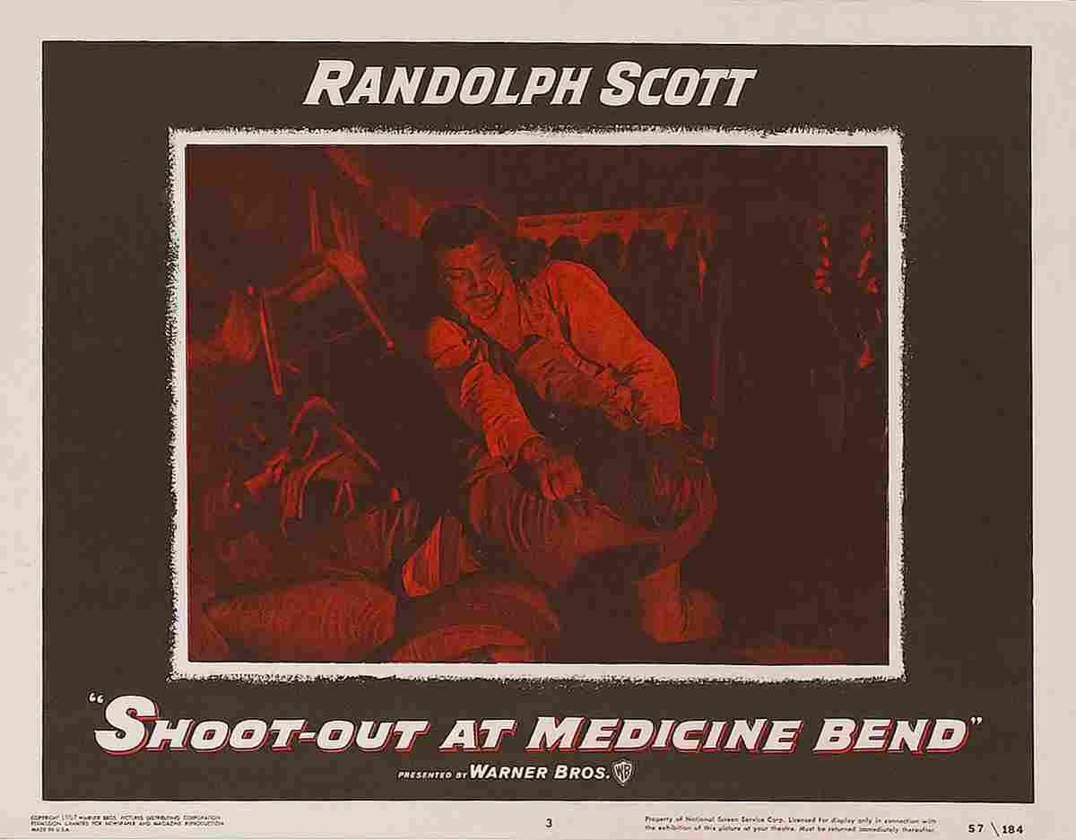 Shoot Out at Medicine Bend 08  film star poster A4 Photo Print