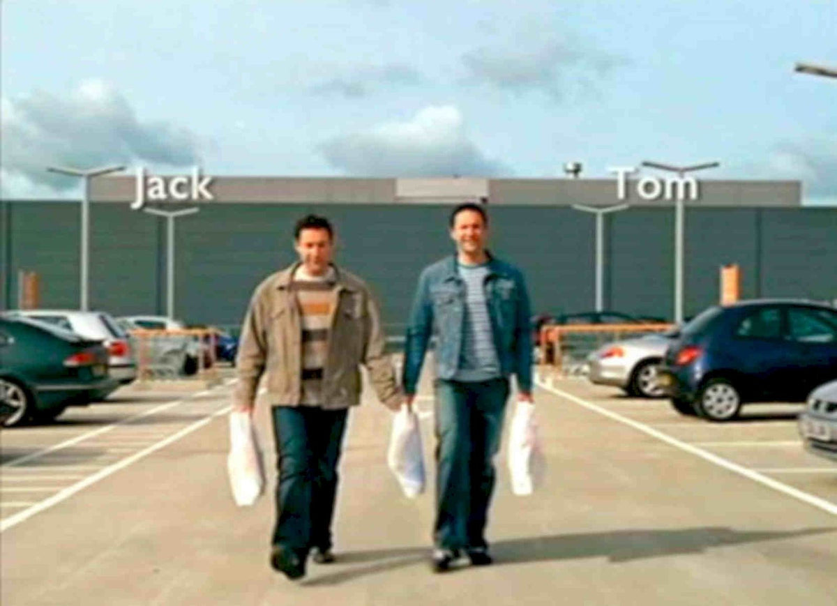 Shopping Men Cars Vintage Retro Advert Poster A4 Photo Print