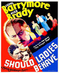 Should Ladies Behave 01  film star poster A4 Photo Print