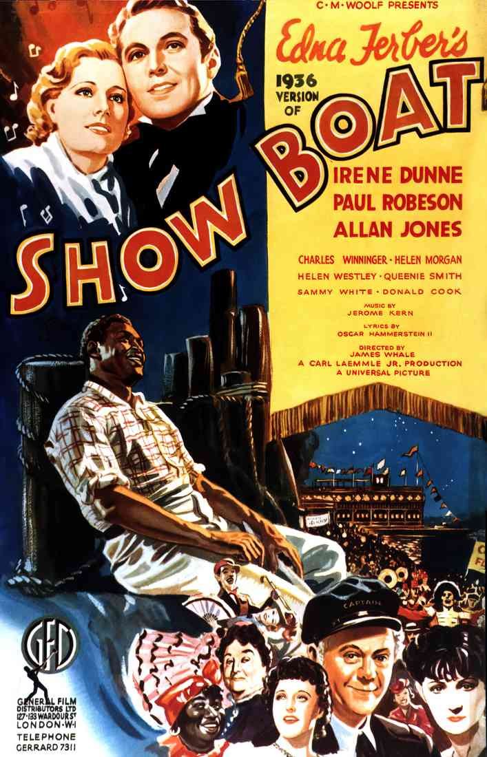 Show Boat 1936 01 Film Poster A4 Photo Print
