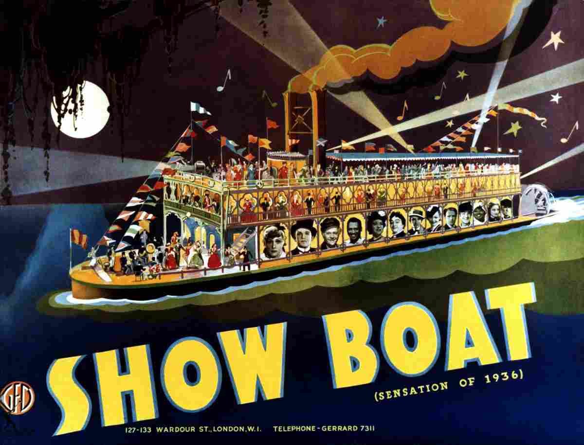 Show Boat 1936 02  film star poster A4 Photo Print