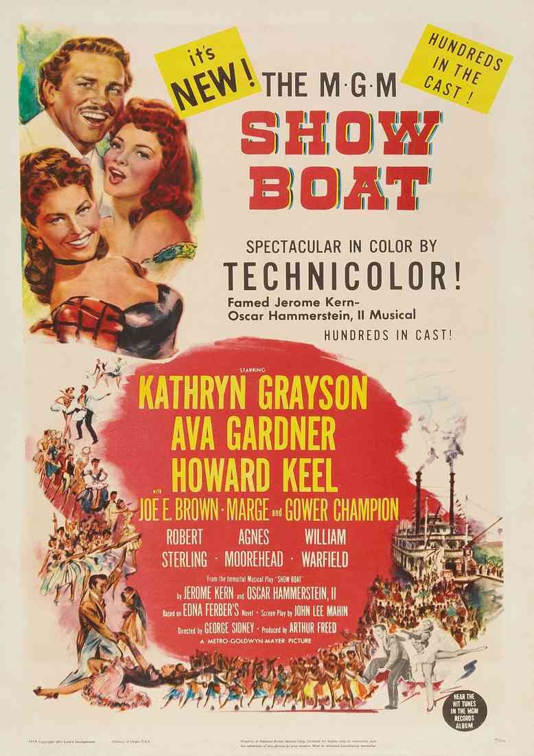 Show Boat 1951 01 Film A4 Photo Print