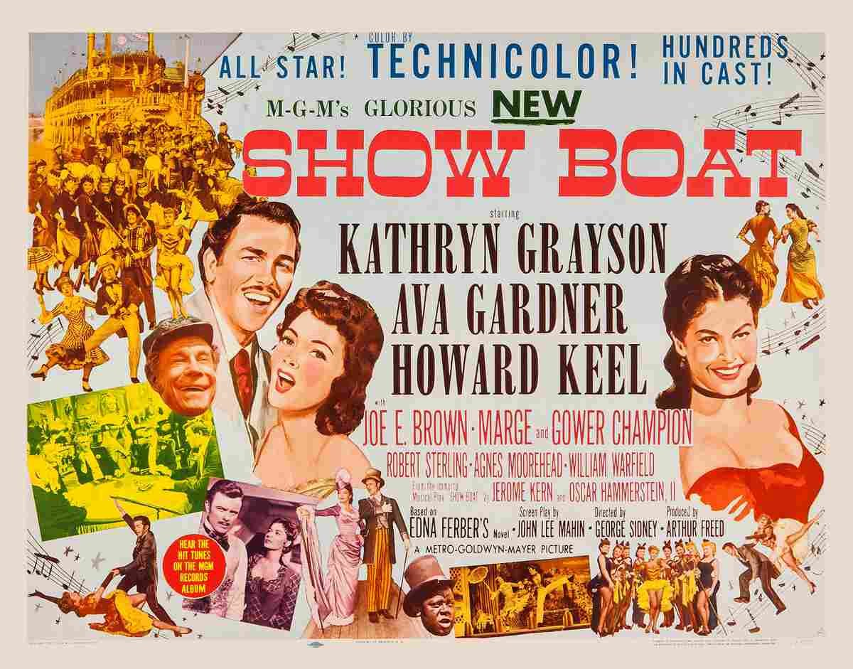 Show Boat 1951 02  film star poster A4 Photo Print