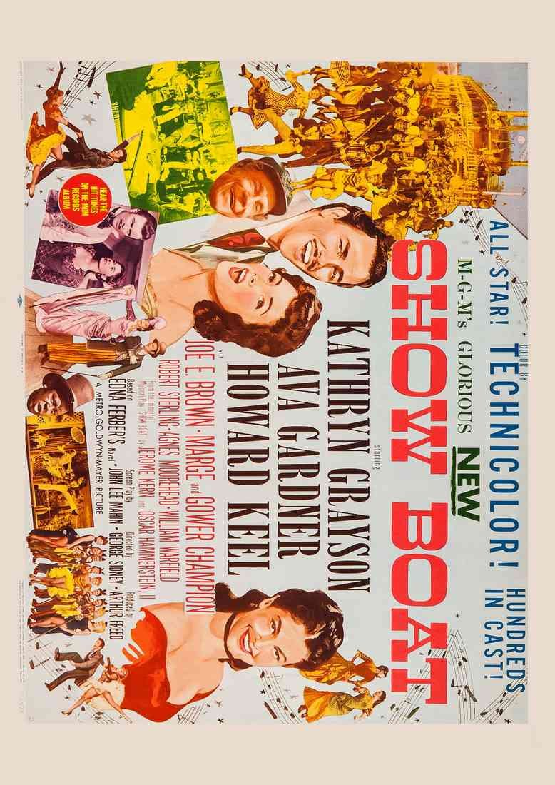 Show Boat 1951 02 Film A4 Photo Print