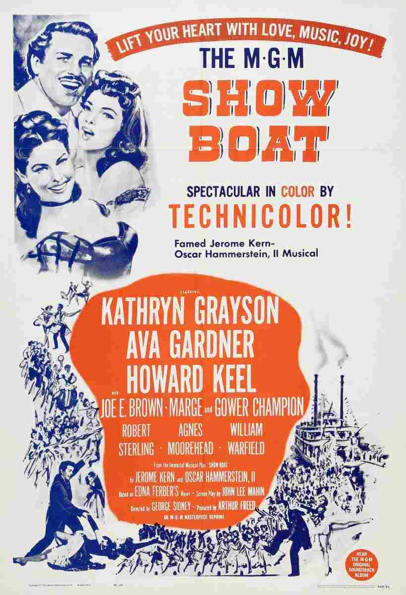 Show Boat 1951 03  film star poster A4 Photo Print