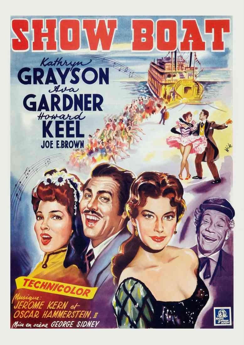 Show Boat 1951 04 Film A4 Photo Print