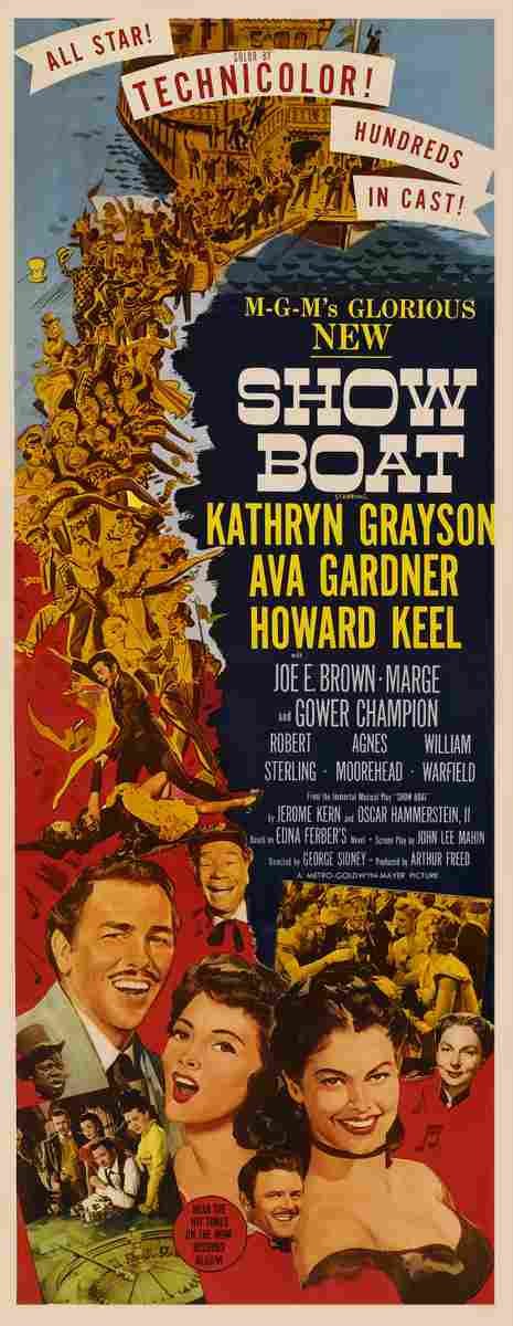 Show Boat 1951 07  film star poster A4 Photo Print