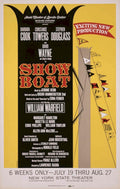 Show Boat 1952Thearte Vintage Retro Advert Poster