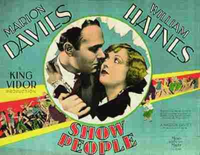 Show People 02  film star poster A4 Photo Print