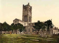 Shropshire Ludlow Church Vintage A4 Photo Print