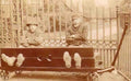Shropshire Much Wenlock Stocks 1900s Vintage A4 Photo Print
