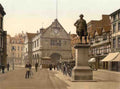 Shropshire Shrewsbury The Square Vintage A4 Photo Print