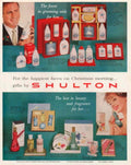Shulton Beauty Sets 1950s Vintage Retro Advert Poster