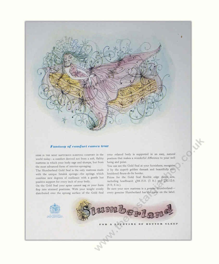 Shunderland Gold Seal Vintage Retro Advert Poster A4 Photo Print
