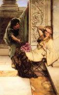 Shy Lawrence Alma Tadema A4 Photo Print