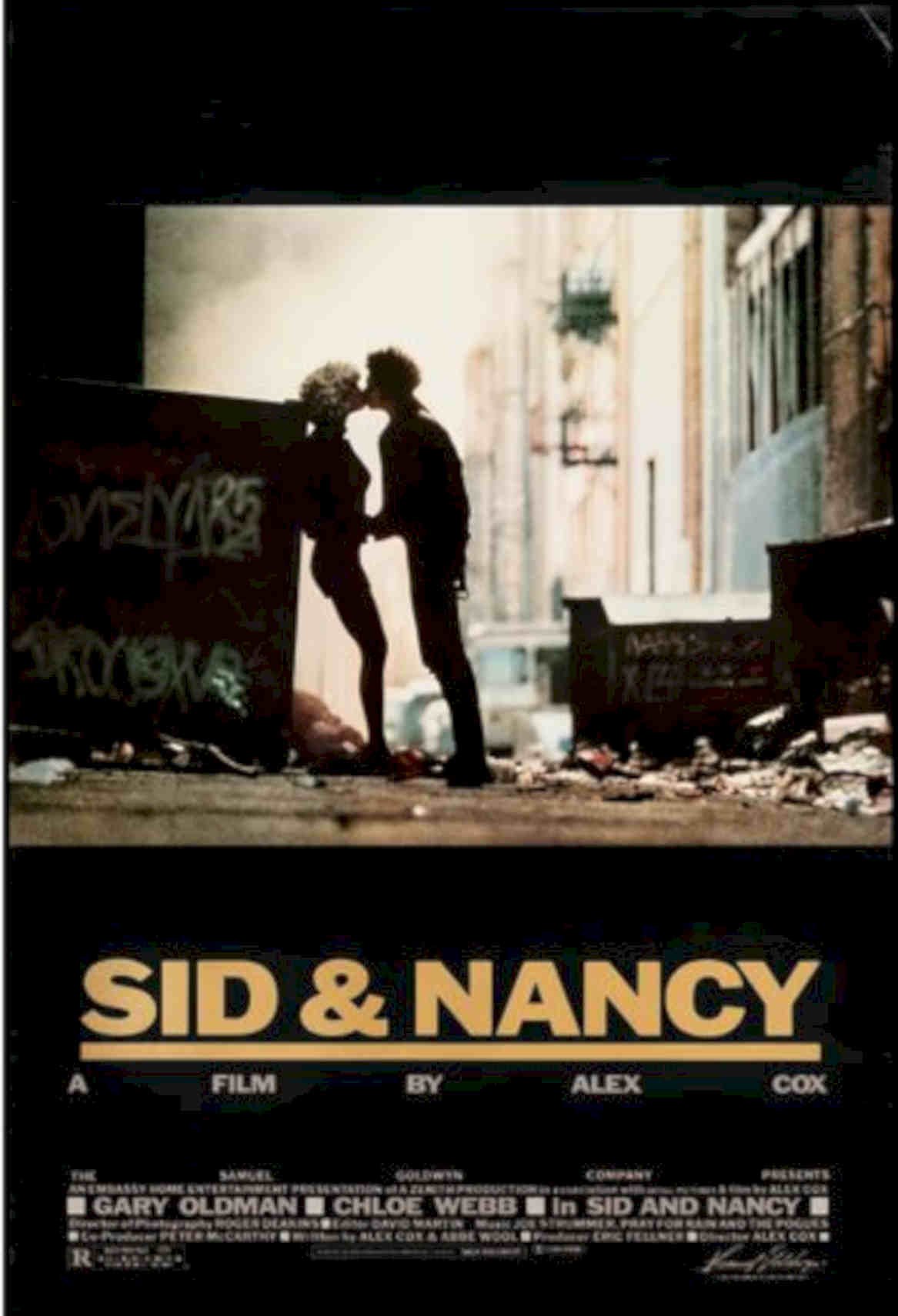 Sid Nancy Kiss Vintage Retro Advert Poster A4 Photo Print