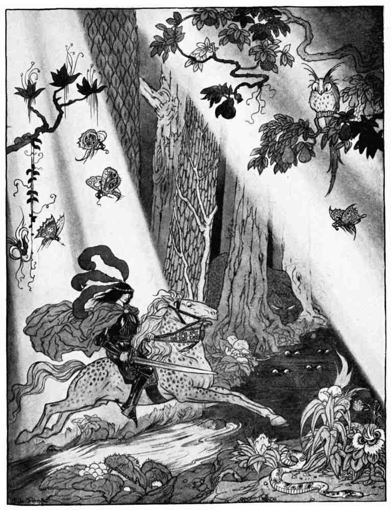 Sidney H Sime Page 04 Fairy Art Vintage Illustration A4 Photo Print