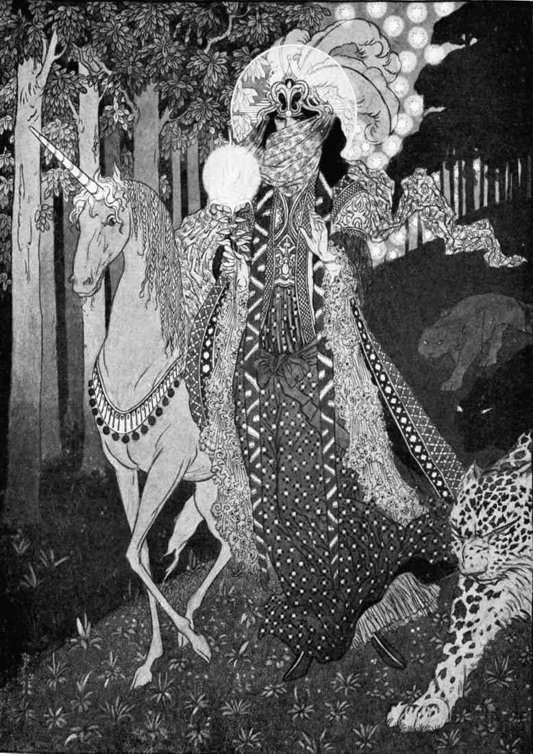 Sidney H Sime Page 05 Fairy Art A4 Photo Print