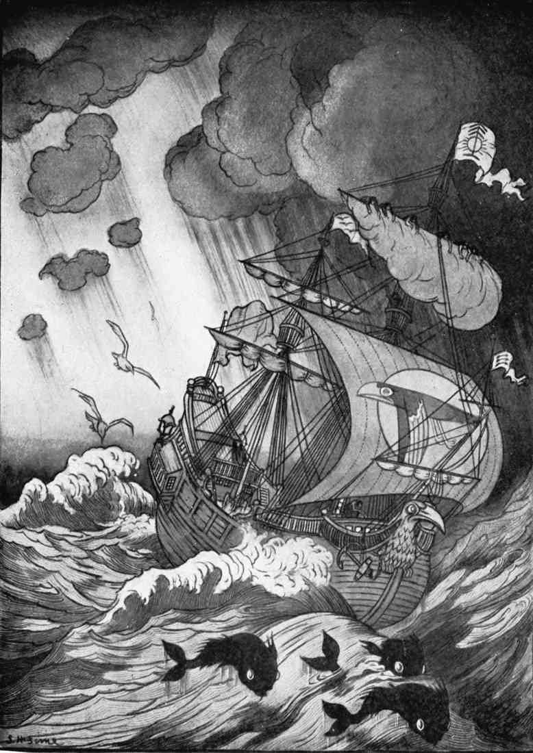 Sidney H Sime Page 08 Fairy Art A4 Photo Print