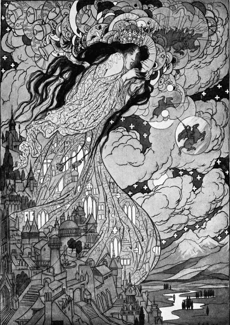 Sidney H Sime Page 11 Fairy Art A4 Photo Print