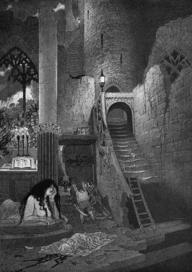 Sidney H Sime Page 17 Fairy Art A4 Photo Print