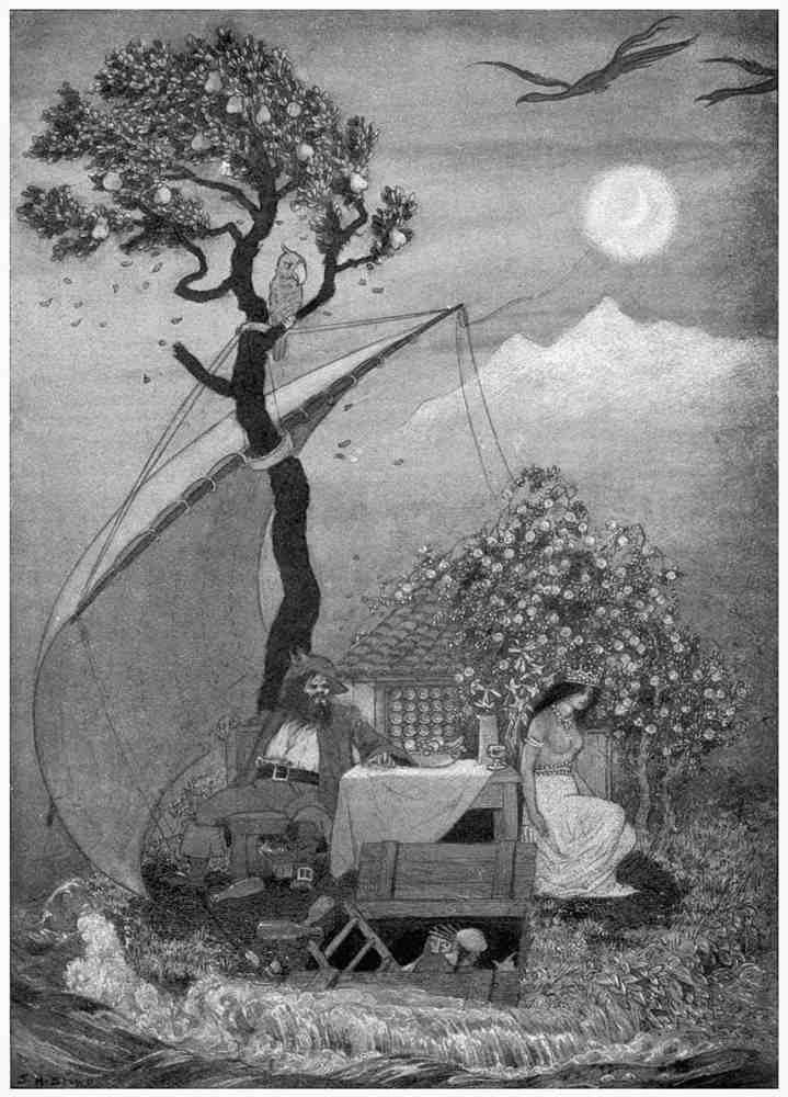 Sidney H Sime Page 18 Fairy Art Vintage Illustration A4 Photo Print