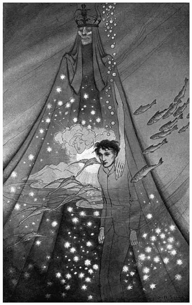 Sidney H Sime Page 46 Fairy Art Vintage Illustration A4 Photo Print