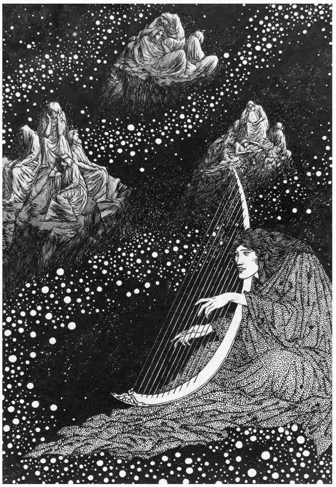 Sidney H Sime Page 60 Fairy Art Vintage Illustration A4 Photo Print