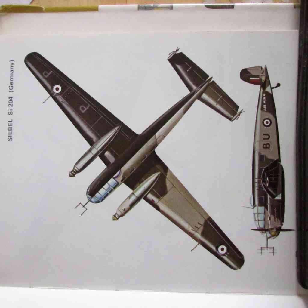 Siebel SI 204D 1 Germany 1945 A4 Photo Print