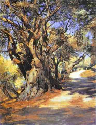 Siemiradzki Henryk Road From Rome To Albano A4 Photo Print