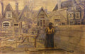 Siens Mothers House Seen From The Backyard 1882 A4 Photo Print