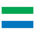 Sierraleone Flag N1789 A4 Photo Print