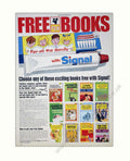 Signal Books Covers Vintage Retro Advert Poster A4 Photo Print