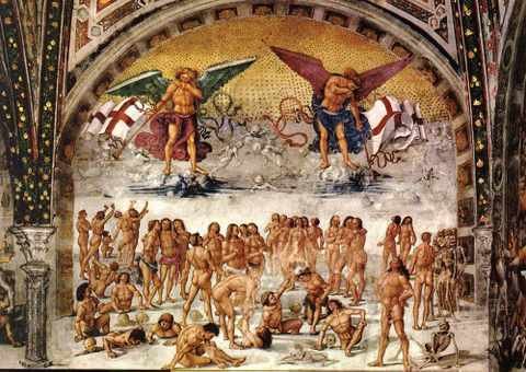 Signorelli LucResurrection Of The Flesh A4 Photo Print