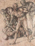 Signorelli Luca Study Of Nudes  A4 Photo Print