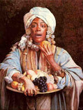 Signorini Giuseppe A North African Fruit Vendor 5 A4 Photo Print