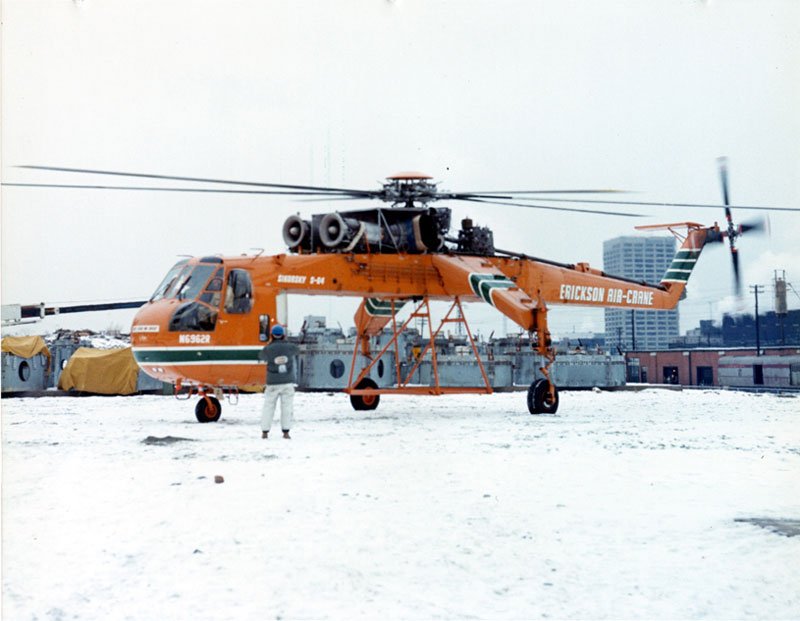 Sikorsky Ch54 Skycrane 10 A4 Photo Print