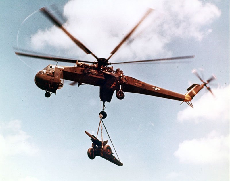 Sikorsky Ch54 Skycrane 11 A4 Photo Print