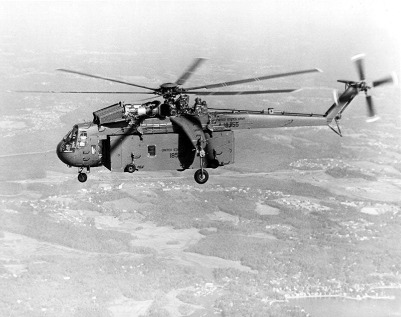 Sikorsky Ch54 Skycrane 24 A4 Photo Print