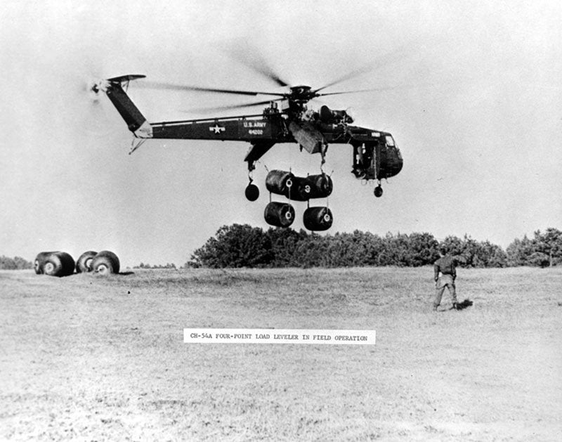 Sikorsky Ch54 Skycrane 26 A4 Photo Print