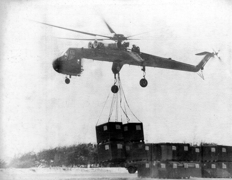 Sikorsky Ch54 Skycrane 28 A4 Photo Print