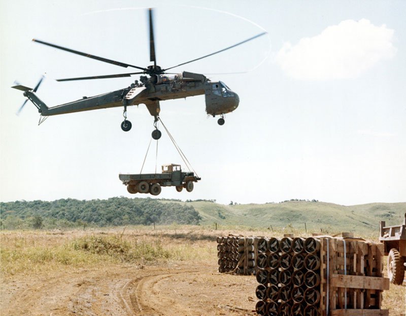 Sikorsky Ch54 Skycrane 7 A4 Photo Print